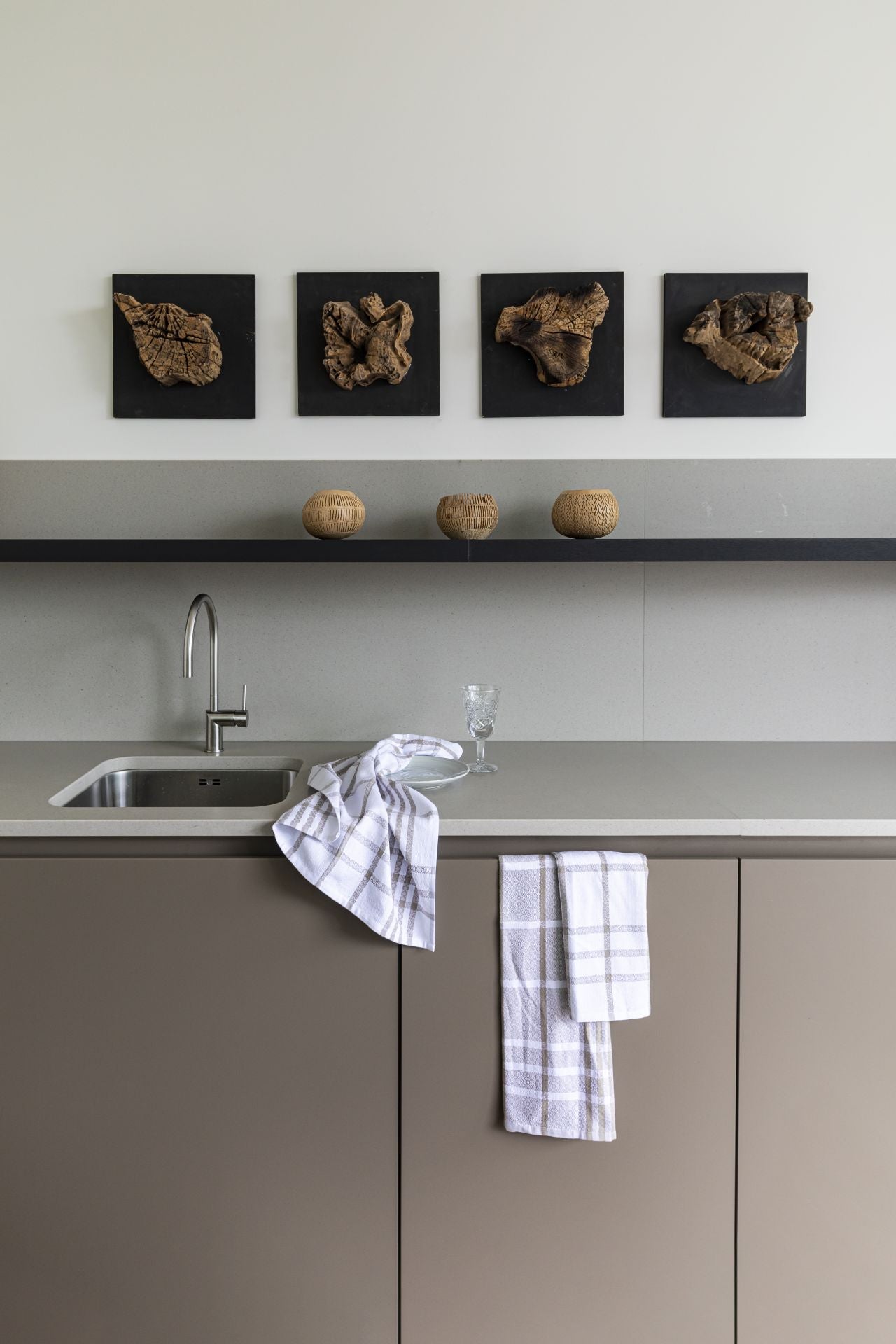 Küchentuch Bio Baumwolle 3er Set 50x70cm