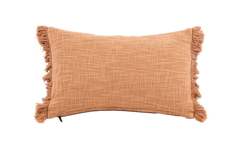 Kissen (gefüllt) Slub Baumwolle SOLID 30x50cm