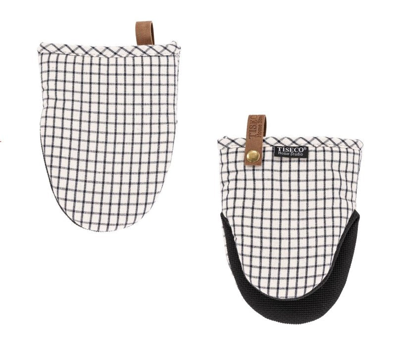 Greifzange SHERLOCK Tartan 2tlg. Schwarz