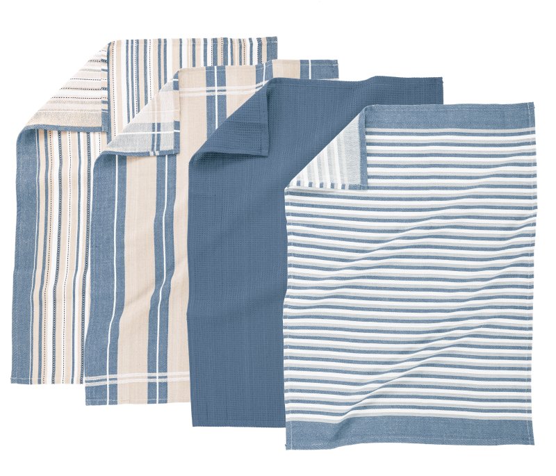 Küchentuch MULTILINES 4er Set 50x70cm