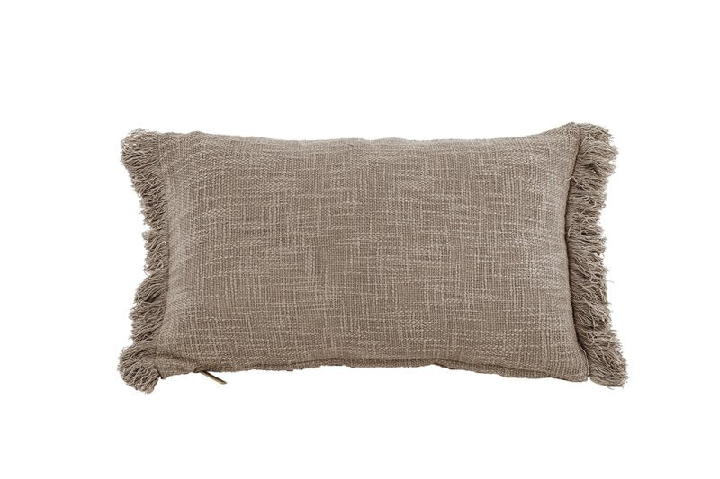 Kissen (gefüllt) Slub Baumwolle SOLID 30x50cm