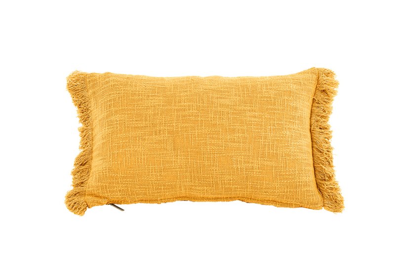 Kissen (gefüllt) Slub Baumwolle SOLID 30x50cm