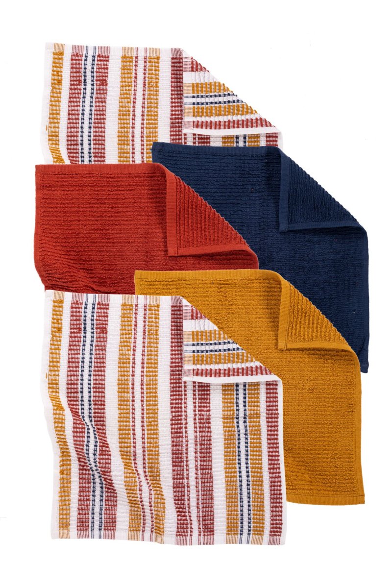 Geschirrtuch BONO 5er Set 35x40cm Multicolor