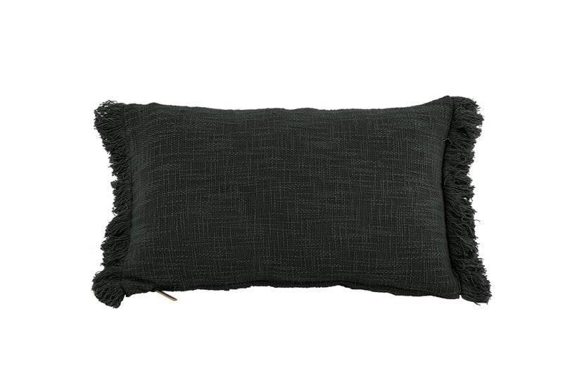 Kissen (gefüllt) Slub Baumwolle SOLID 30x50cm