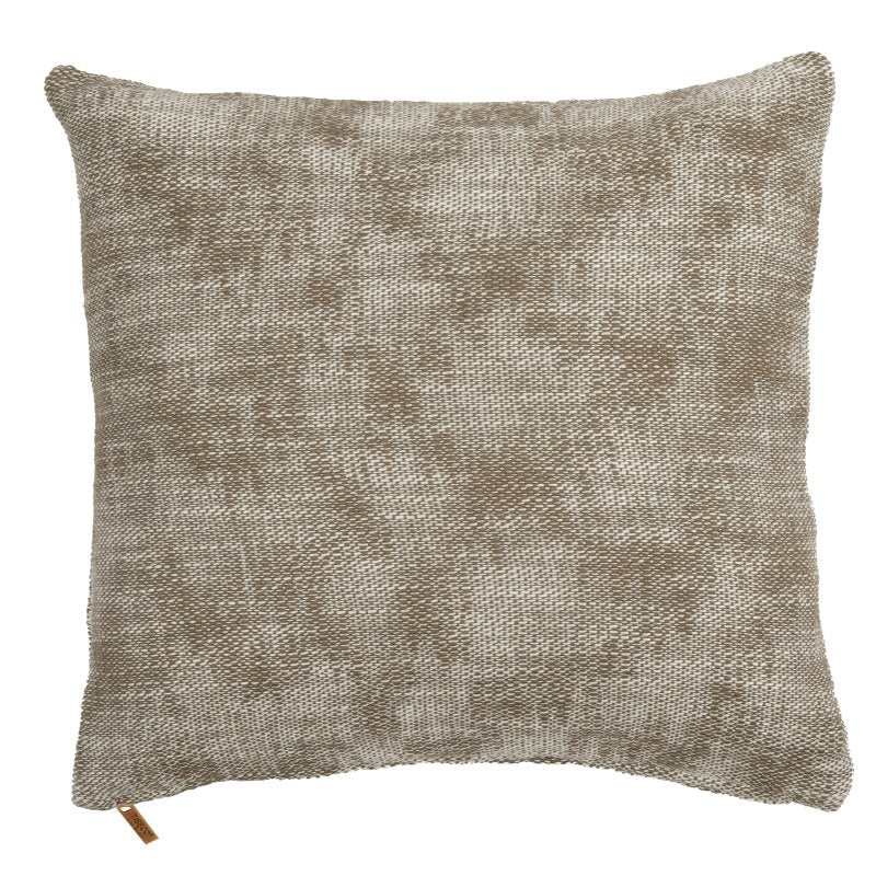 Kissen (gefüllt) Slub Baumwolle MELANGE 45x45cm