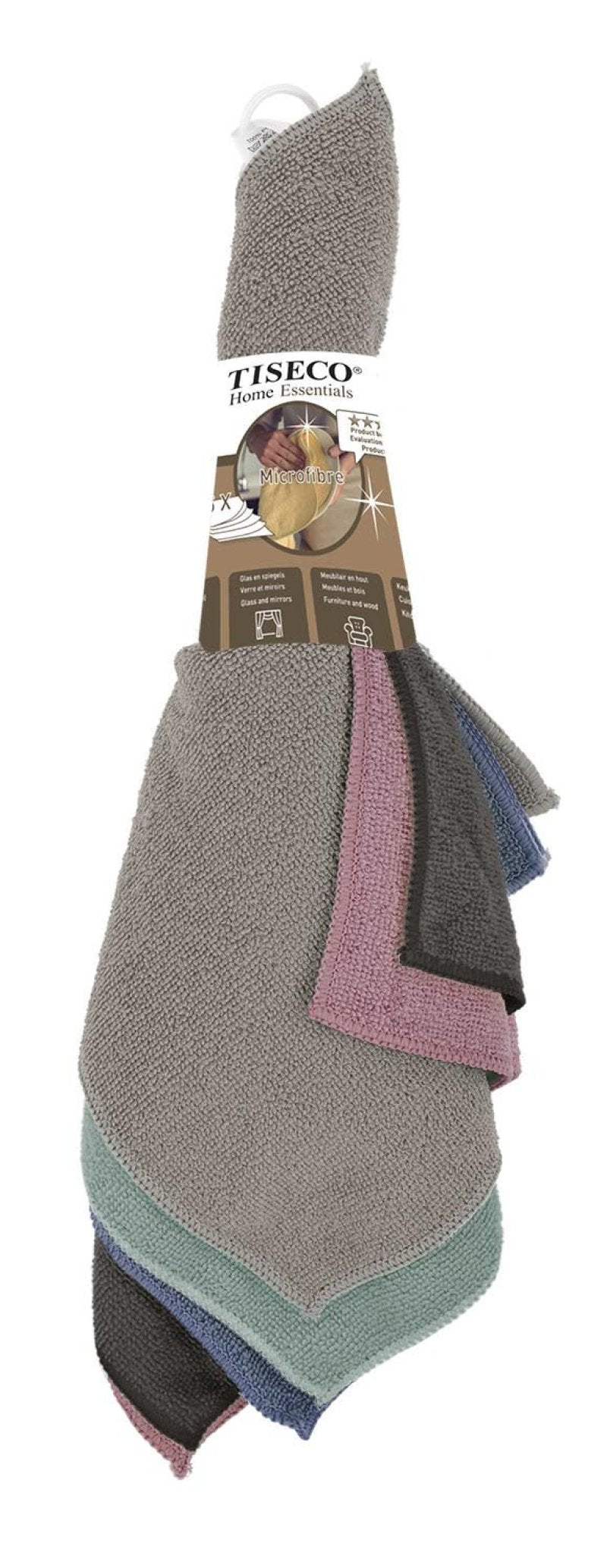 Geschirrtuch ESSENTIAL 5er Set 30.5x30.5cm Multicolor