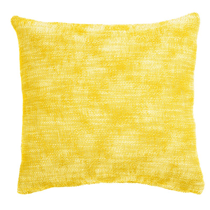 Kissen (gefüllt) Slub Baumwolle MELANGE 45x45cm