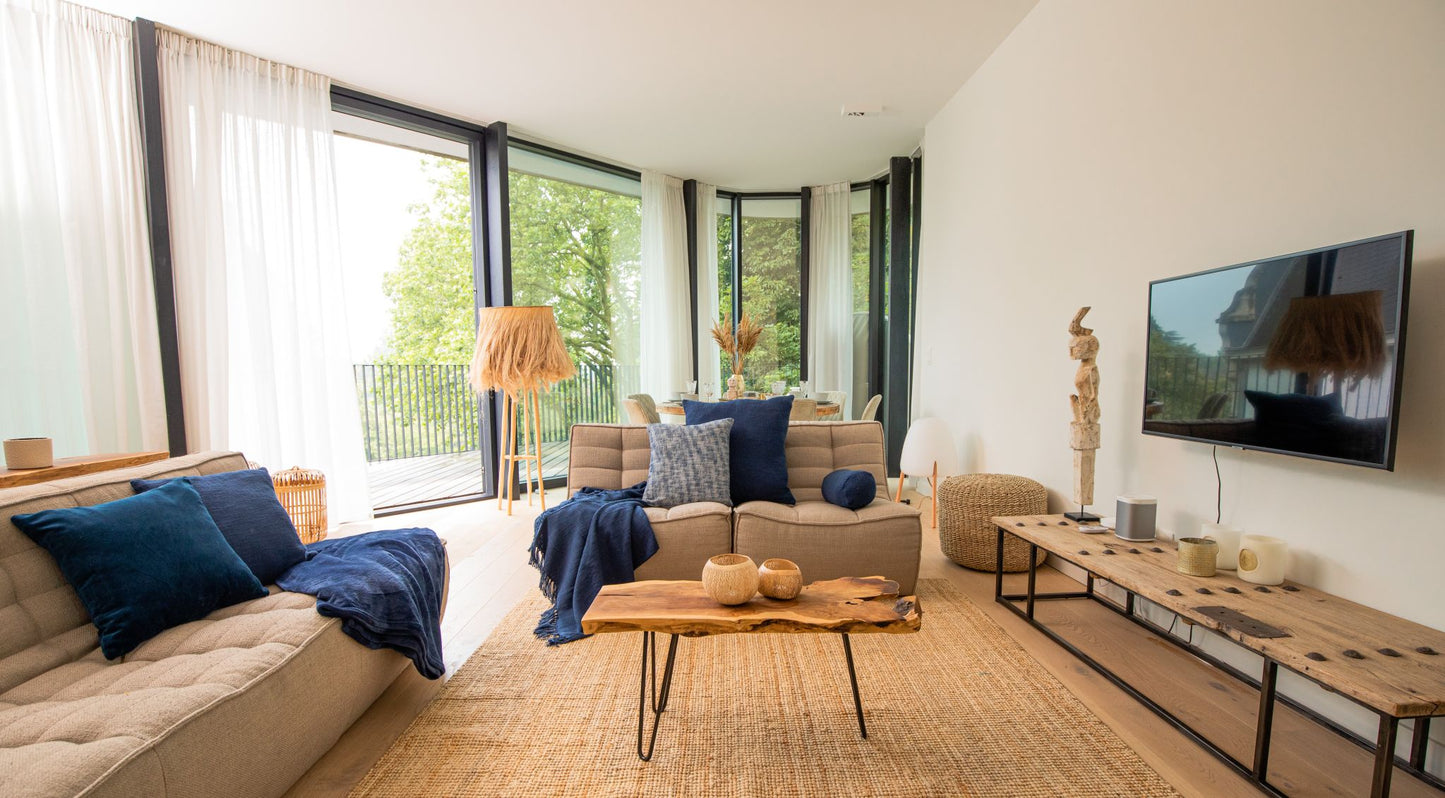 Kissen (gefüllt) Slub