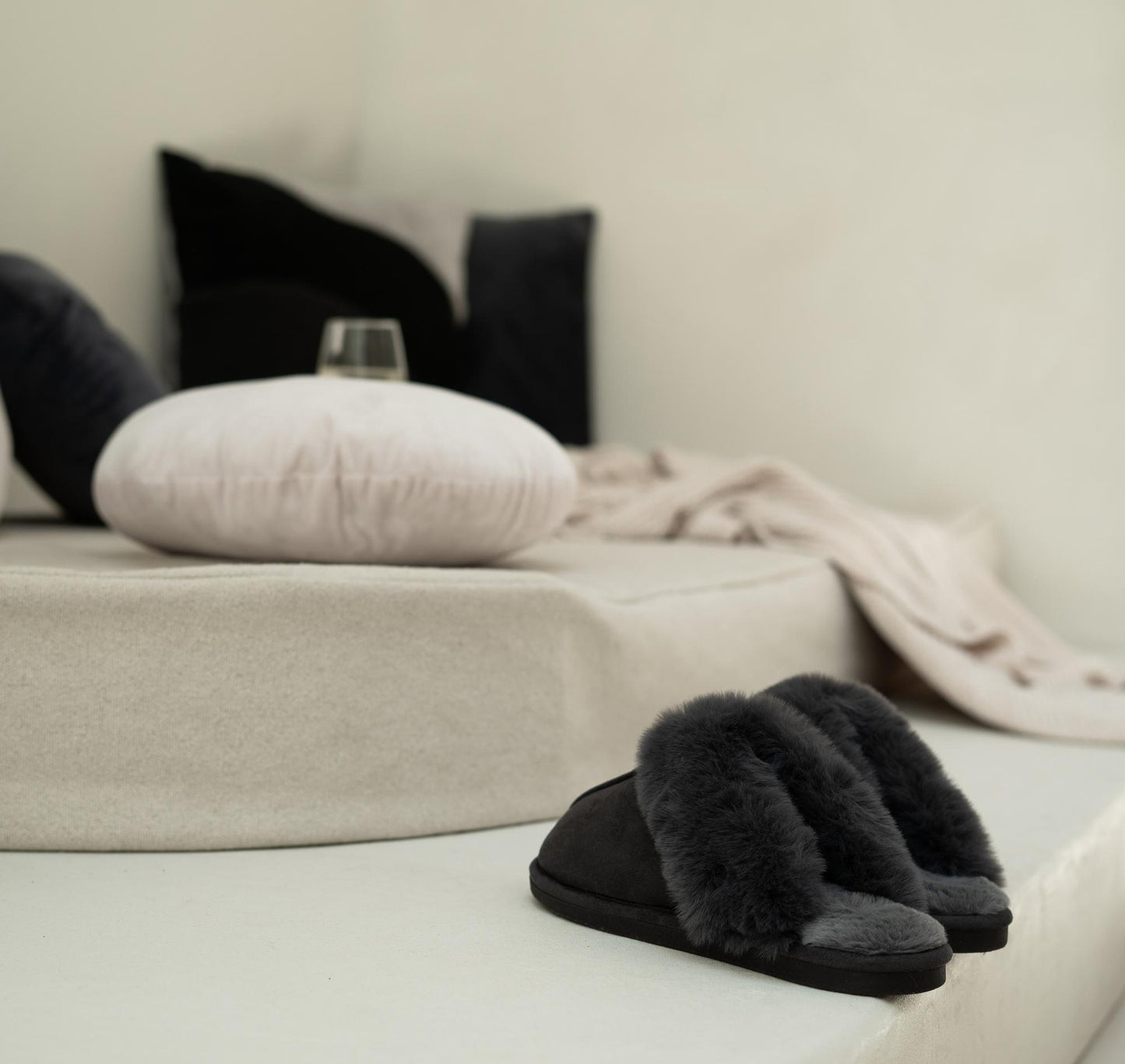 Wildleder Pantoffeln SNUGGS