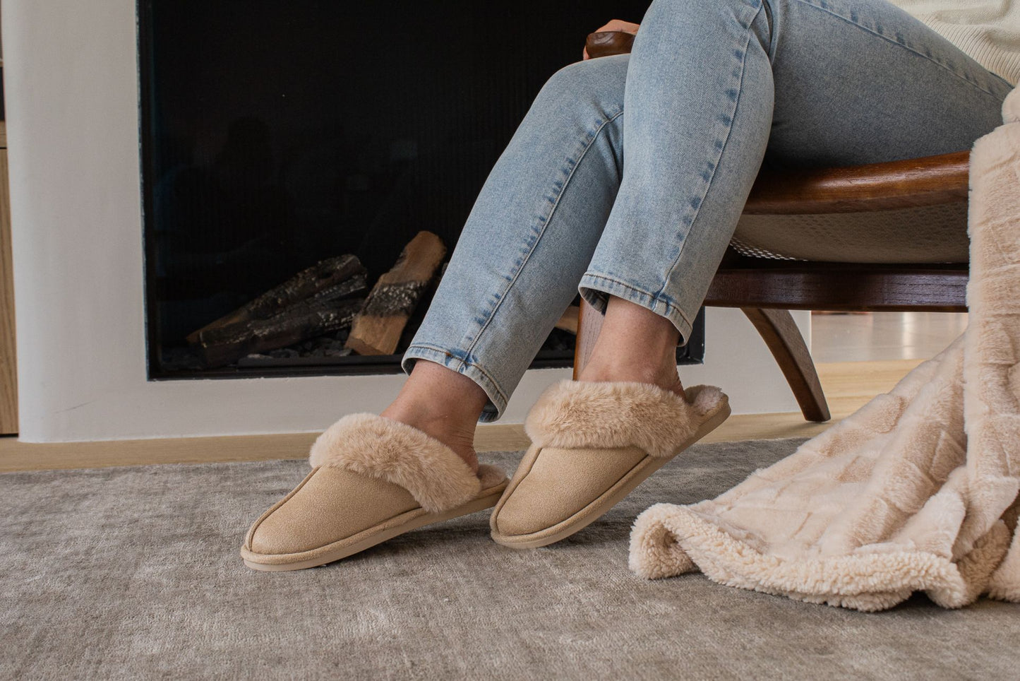 Wildleder Pantoffeln SNUGGS