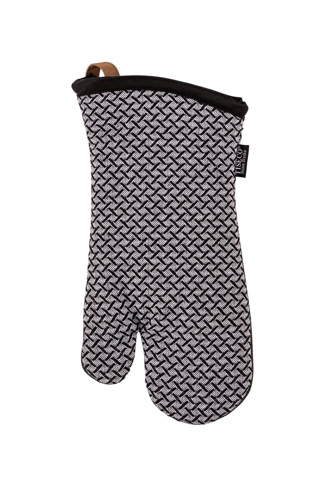 Ofenhandschuh SHERLOCK Lagarto 2er Set 17x33cm Schwarz