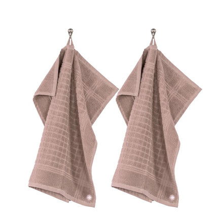Frottiertuch quadratisch PHARAO 2er Set 50x50cm