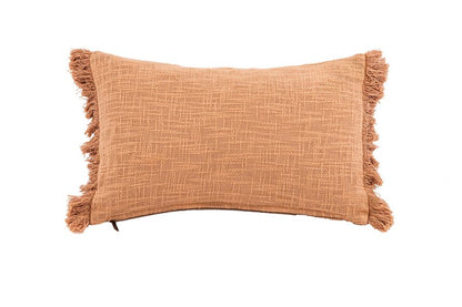Kissen (gefüllt) Slub Baumwolle SOLID 30x50cm